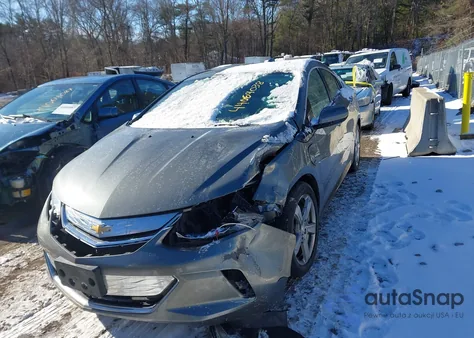2016 Chevrolet Volt Lt z USA, uszkodzony, nr VIN 1G1RC6S52GU138080